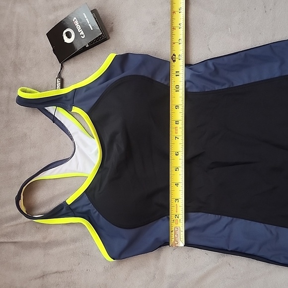 Candies Women's Boyleg One Piece Swim Suit Size Small (38) - NWT - Picture 6 of 9